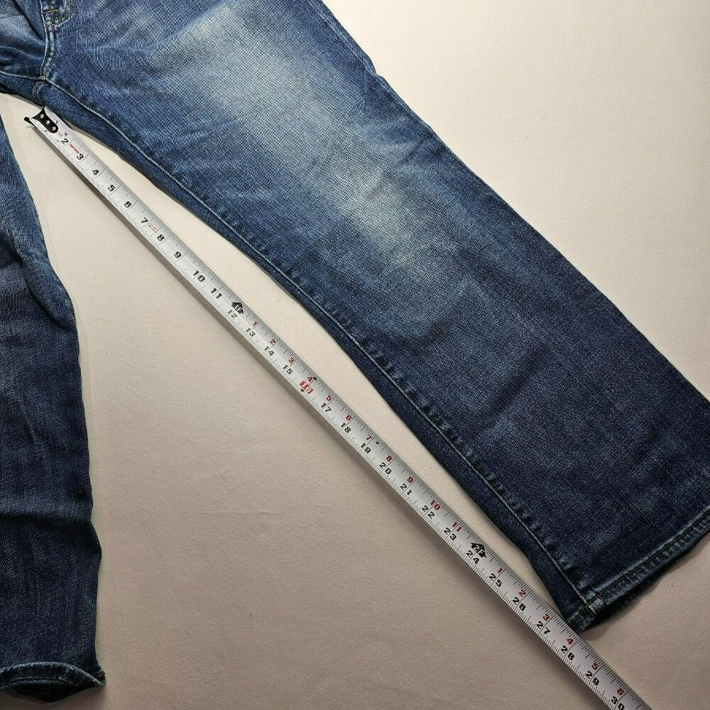 Lucky Brand 181 Relaxed Straight Stretch Jeans Men's Size 30x28 Medium Blue Wash - Picture 9 of 9